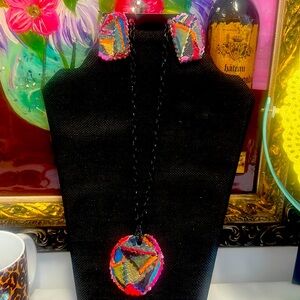 Handmade Necklace And Earrings